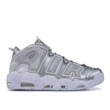 ナイキ NIKE エア アップテンポ 銀色 シルバー エアモアアップテンポ モアテン 'LOUD CLEAR' スニーカー レディース 【 AIR SILVER NIKE WMNS AND METALLIC 】