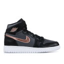 エアジョーダン AIR JORDAN ハイ 赤 レッド 黒色 ブラック エアジョーダン 'BLACK BRONZE' ジュニア キッズ 【 RED 1 RETRO HIGH GS METALLIC BLACK BRONZEDARK GREYWHITE 】 【送料無料・関税込み・追加料金なし