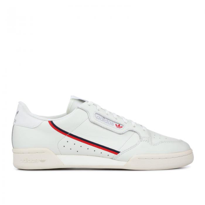 アディダス ADIDAS アディダス 白色 ホワイト 'RUNNING WHITE' スニーカー メンズ 【 ADIDAS CONTINENTAL 80 RASCAL RUNNING WHITE OFF SCARLET 】