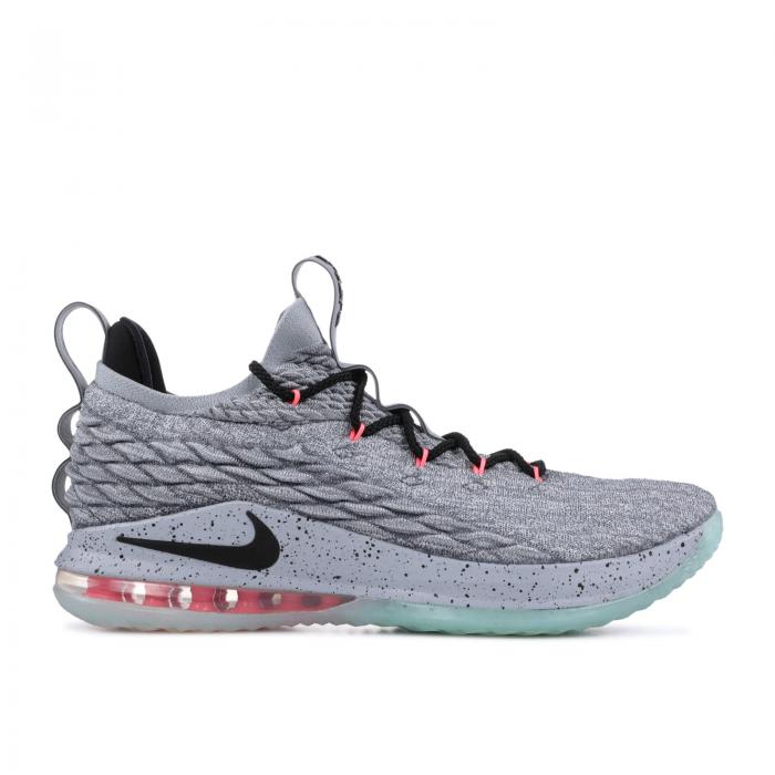ナイキ NIKE レブロン クール 灰色 グレー 'MELON' スニーカー メンズ 【 NIKE LEBRON 15 LOW COOL GREY BLACKTEAL TINTSUNSET PULSE 】