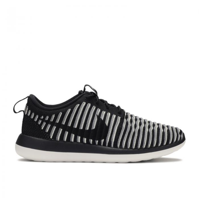 ナイキ NIKE フライニット 黒色 ブラック 'BLACK' スニーカー レディース 【 NIKE WMNS ROSHE TWO FLYKNIT BLACK BLACKWHITE 】