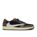 【 AIR JORDAN TRAVIS SCOTT X JORDAN 1 LOW 'MOCHA' / BLACK SAIL DARK MOCHA 】 ナイキ 黒...