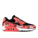 【 NIKE ATMOS X AIR MAX 90 'WE LOVE NIKE' / BLACK BRIGHT CRIMSON WHITE 】 マックス 黒色 ブラック クリムゾン 白色 ホワイト エアマックス ' スニーカー メンズ ナイキ(4)