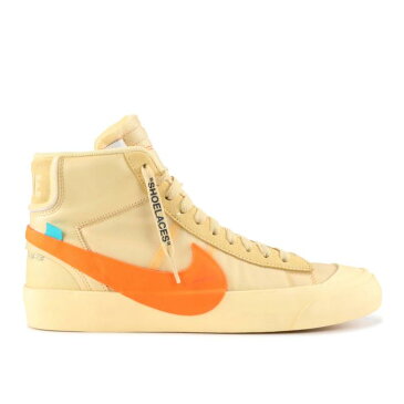 ナイキ NIKE オフホワイト ブレイザー ミッド 橙 オレンジ 'ALL EVE' スニーカー メンズ 【 ORANGE NIKE OFFWHITE X BLAZER MID HALLOWS CANVAS PALE VANILLABLACKTOTAL 】