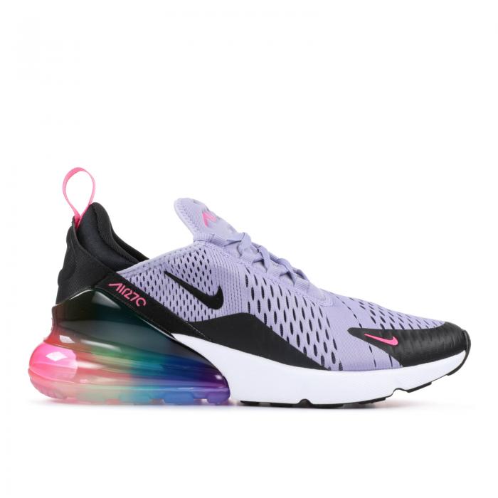 ナイキ NIKE マックス 紫 パープル ピンク ブラスト エアマックス 'BE TRUE' スニーカー メンズ 【 PURPLE PINK NIKE 270 DAWN BLAST MULTICOLORBLACK 】