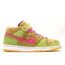 【 NIKE DUNK MID PREMIUM SB 'THREE BEARS - MAMA BEAR' / LIGHT UMBER WATERMELON 】 ダンク ミッド プレミアム エスビー ゴールデンベアーズ カルベアーズ スニーカー メンズ ナイキ