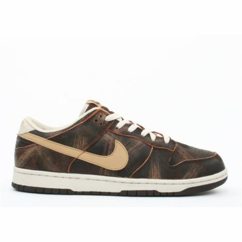 【 NIKE DUNK LOW PREMIUM 'GRUNGE PACK - BAROQUE BROWN' / BAROQUE BROWN JERSEY GOLD NET 】 ダンク プレミアム 茶色 ブラウン ジャージー ゴールド ネット ダンクロー スニーカー メンズ ナイキ