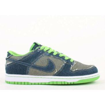 ナイキ NIKE ダンク デニム 緑 グリーン ダンクロー ジュニア キッズ 【 GREEN NIKE GS DENIM DENIMMEAN 】