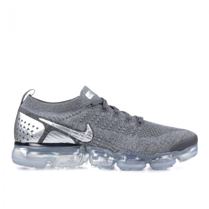 ナイキ NIKE フライニット 灰色 グレー エアヴェイパーマックス 'CHROME' スニーカー メンズ 【 NIKE FLYKNIT 2 DARK GREY CHROMECOOL GREYWOLF 】