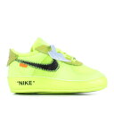 【 NIKE OFF-WHITE X AIR FORCE 1 LOW CB 'VOLT' / VOLT HYPER JADE-CONE-BLACK 】 オフホワイト エアフォース ベビー キッズ マタニティ ベビー服 ファッション ベビーブーツ ナイキ