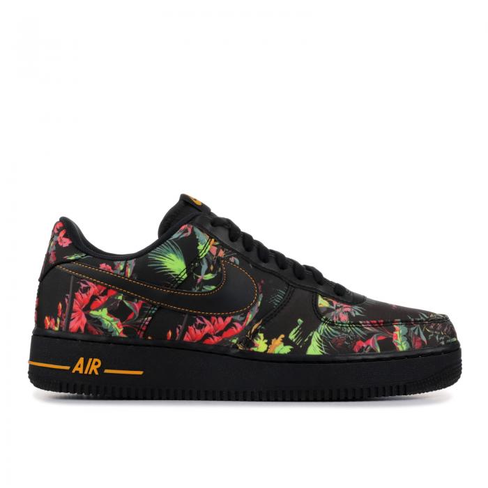 y NIKE AIR FORCE 1 '07 LV8 'FLORAL PACK' / BLACK MULTI COLOR CANYON GOLD z F ubN S[h GAtH[X Xj[J[ Y iCL