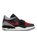 【 AIR JORDAN JORDAN LEGACY 312 LOW 'BRED CEMENT' / BLACK CEMENT GREY FIRE RED 】 ...