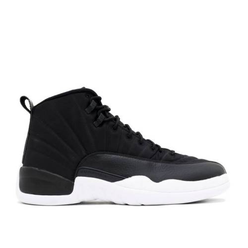 【 AIR JORDAN PSNY X AIR JORDAN 12 RETRO 'FRIENDS AND FAMILY' / BLACK BLACK WHITE 】 ナイキ 黒色..