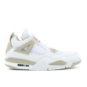 【 AIR JORDAN WMNS JORDAN 4 RETRO 'LINEN' 2006 / WHITE BORDER BLUE LIGHT SAND 】 ナ...