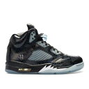 【 AIR JORDAN JORDAN 5 RETRO DB 'DOERNBECHER' / BLACK WHITE BLACK 】 ナイキ 黒色 ブラック 白...