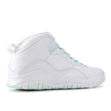 エアジョーダン AIR JORDAN 白色 ホワイト 赤 レッド エアジョーダン スニーカー レディース 【 RED WMNS 10 RETRO WHITE ICE GREENVARSITY 】