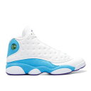 【 AIR JORDAN AIR JORDAN 13 RETRO 039 CP3 HOME 039 / WHITE BLUE LAGOON COURT PURPLE 】 ナイキ サーティーン 白色 ホワイト 青色 ブルー コート 紫 パープル エアジョーダン スニーカー メンズ