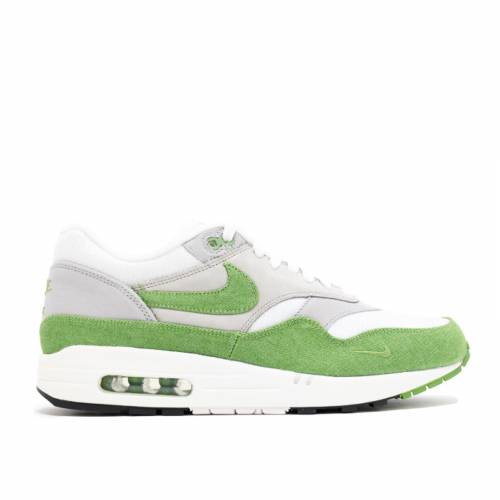 【 NIKE PATTA X AIR MAX 1 PREMIUM 'CHLOROPHYLL' 2009 / WHITE CHLOROPHYLL MATTE SI...