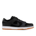 【 NIKE DUNK LOW PREMIUM SB QS 039 NONTOURAGE 039 / BLACK BLACK WHITE GUM MEDIUM 】 ダンク プレミアム エスビー 黒色 ブラック 白色 ホワイト ダンクロー スニーカー メンズ ナイキ