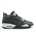 y AIR JORDAN AIR JORDAN 4 RETRO+ 'OREO' 1999 / BLACK BLACK COOL GREY z iCL F ubN N[ DF O[ GAW[_ Xj[J[ Y