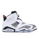 【 AIR JORDAN AIR JORDAN 6 RETRO LTR 'FLINT' / WHITE BLACK DARK CONCORD 】 ナイキ 白色 ホワイト 黒色 ブラック コンコルド コンコード エアジョーダン スニーカー メンズ