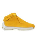 【 AIR JORDAN AIR JORDAN 18 RETRO 039 YELLOW SUEDE 039 / 】 ナイキ エアジョーダン スニーカー メンズ