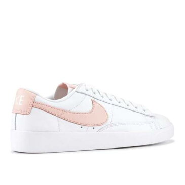 ナイキ NIKE ブレイザー レザー 白色 ホワイト 'STORM PINK' スニーカー レディース 【 NIKE WMNS BLAZER LOW LEATHER WHITE STORM PINKWHITE 】