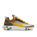 y NIKE REACT ELEMENT 87 'IVORY ORANGE' / PALE IVORY ORANGE PEEL z ANg Gg AC{[  IW Xj[J[ Y iCL