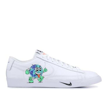 ナイキ NIKE ブレイザー 白色 ホワイト 'EARTH DAY' スニーカー メンズ 【 NIKE STEVEN HARRINGTON X BLAZER LOW FLYLEATHER QS WHITE HYPER CRIMSONELECTRO GREENBLACK 】
