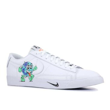 ナイキ NIKE ブレイザー 白色 ホワイト 'EARTH DAY' スニーカー メンズ 【 NIKE STEVEN HARRINGTON X BLAZER LOW FLYLEATHER QS WHITE HYPER CRIMSONELECTRO GREENBLACK 】