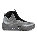 【 NIKE AIR BAKIN POSIT 'METALLIC PEWTER' / METALLIC PEWTER BLACK FLAT 】 黒色 ブラック ...