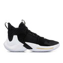 【 AIR JORDAN JORDAN WHY NOT ZER0.2 PF 'THE FAMILY' / BLACK WHITE 】 ナイキ 黒色 ブラック 白...