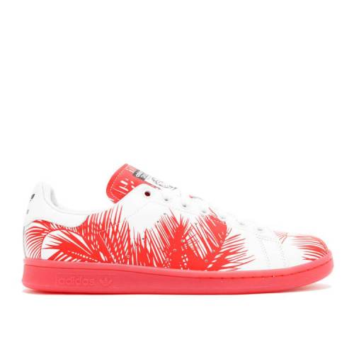 アディダス ADIDAS アディダス 赤 レッド スタンスミス 'PALM PACK' スニーカー メンズ 【 RED ADIDAS PHARRELL X BBC TREE FTWHT 】
