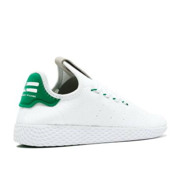 アディダス ADIDAS アディダス テニス 白色 ホワイト 緑 グリーン 'GREEN' スニーカー メンズ 【 GREEN ADIDAS PHARRELL X TENNIS HU WHITE 】