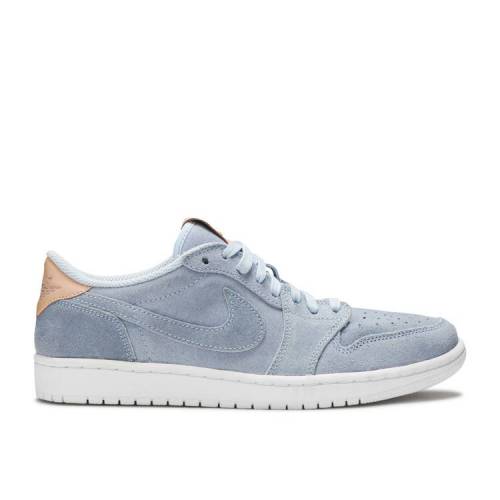 【 AIR JORDAN JORDAN 1 RETRO LOW OG PREMIUM 'ICE BLUE' / ICE BLUE VACHETTA TAN WHITE 】 ナイキ プレミアム 青色 ブルー 白色 ホワイト エアジョーダン スニーカー メンズ