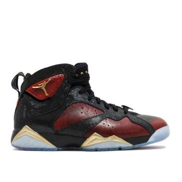 エアジョーダン AIR JORDAN 黒色 ブラック ゴールド エアジョーダン 'DOERNBECHER' スニーカー メンズ 【 7 RETRO BLACK METALLIC GOLD 】