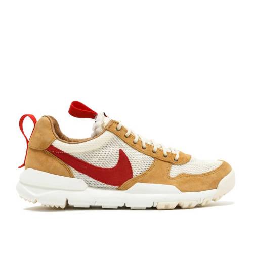 【 NIKE TOM SACHS X NIKECRAFT MARS YARD 2.0 / NATURAL SPORT RED MAPLE 】 ヤード ナチュラル 赤 レッド スニーカー メンズ ナイキ