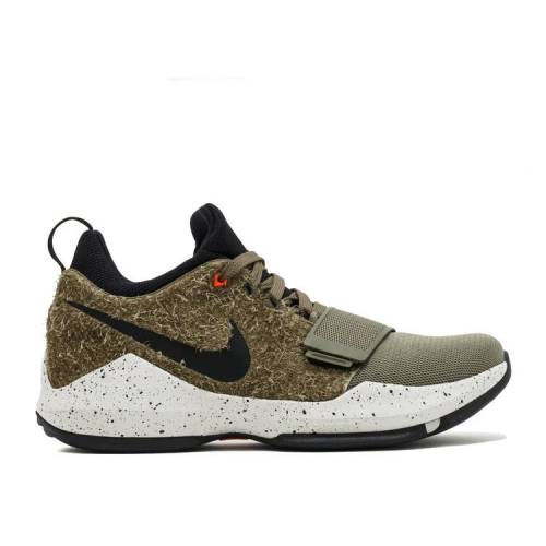 ナイキ NIKE オリーブ 黒色 ブラック 'ELEMENTS' スニーカー メンズ 【 NIKE PG 1 MEDIUM OLIVE BLACK 】