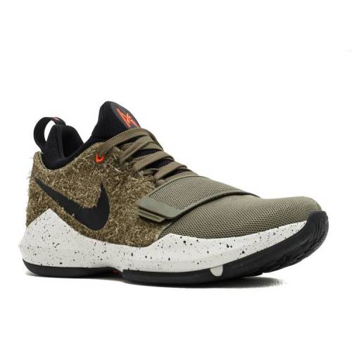 ナイキ NIKE オリーブ 黒色 ブラック 'ELEMENTS' スニーカー メンズ 【 NIKE PG 1 MEDIUM OLIVE BLACK 】