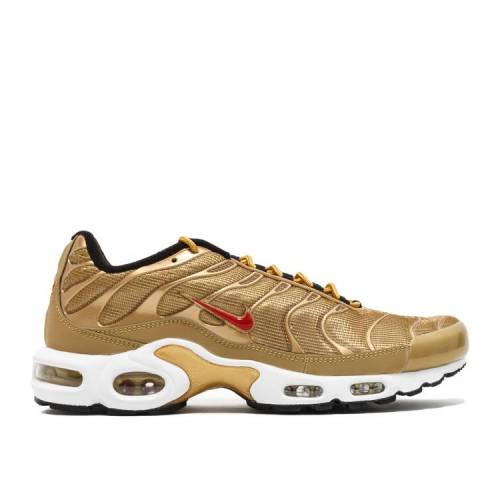 ナイキ NIKE マックス ゴールド 赤 レッド エアマックスプラス ’METALLIC GOLD' スニーカー メンズ 【 RED NIKE QS METALLIC GOLD GOLDUNIVERSITY 】