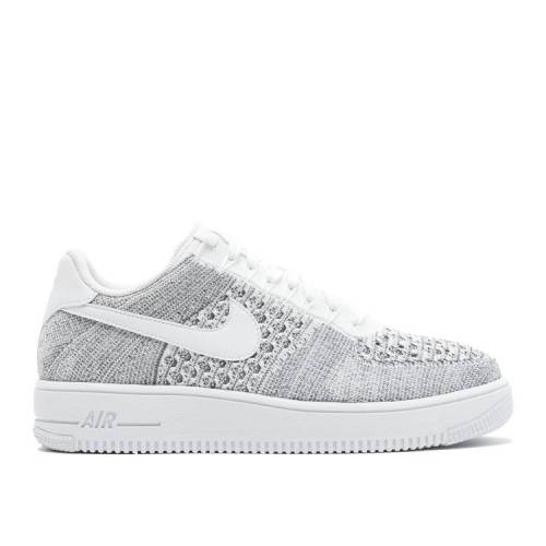 y NIKE AIR FORCE 1 ULTRA FLYKNIT LOW 'COOL GREY' / COOL GREY WHITE WHITE z Eg tCjbg N[ DF O[ F zCg GAtH[X Xj[J[ Y iCL