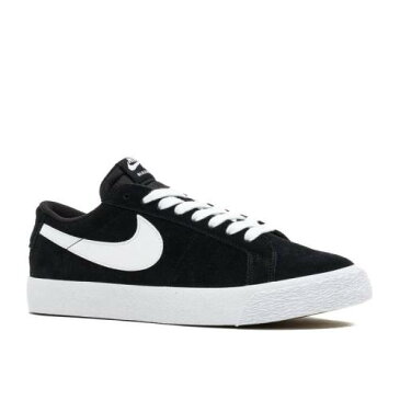 ナイキ NIKE ズーム ブレイザー エスビー 黒色 ブラック 茶色 ブラウン 'BLACK WHITE' スニーカー メンズ 【 NIKE ZOOM BLAZER LOW SB BLACK WHITEGUM LIGHT BROWN 】