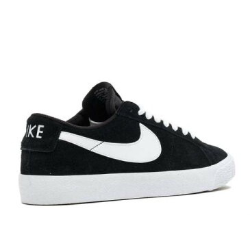 ナイキ NIKE ズーム ブレイザー エスビー 黒色 ブラック 茶色 ブラウン 'BLACK WHITE' スニーカー メンズ 【 NIKE ZOOM BLAZER LOW SB BLACK WHITEGUM LIGHT BROWN 】