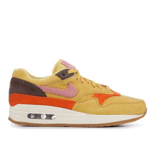  NIKE AIR MAX 1 PREMIUM 'CREPE PACK - BACON' / WHEAT GOLD RUST PINK B...