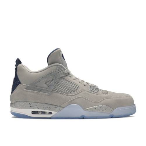 【 AIR JORDAN AIR JORDAN 4 RETRO 'GEORGETOWN' PE / PEWTER GREY COLLEGE NAVY WHITE 】 ナイキ 灰色..