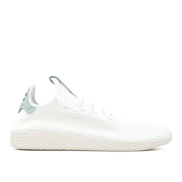 アディダス ADIDAS アディダス テニス 白色 ホワイト 緑 グリーン 'TACTILE GREEN' スニーカー メンズ 【 GREEN ADIDAS PHARRELL X TENNIS HU FOOTWEAR WHITE TACTILE 】