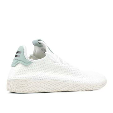 アディダス ADIDAS アディダス テニス 白色 ホワイト 緑 グリーン 'TACTILE GREEN' スニーカー メンズ 【 GREEN ADIDAS PHARRELL X TENNIS HU FOOTWEAR WHITE TACTILE 】