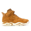 【 AIR JORDAN AIR JORDAN 6 RETRO 'WHEAT' / GOLDEN HARVEST SAIL GOLDEN 】 ナイキ エアジョーダン スニーカー メンズ