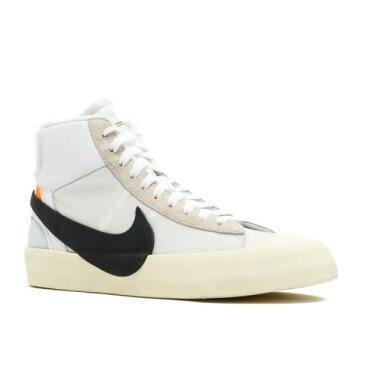 ナイキ NIKE オフホワイト ブレイザー ミッド 白色 ホワイト 'THE TEN' スニーカー メンズ 【 NIKE OFFWHITE X BLAZER MID WHITE BLACKMUSLIN 】
