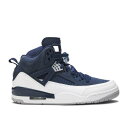 【 AIR JORDAN JORDAN SPIZIKE 'MIDNIGHT NAVY' / MIDNIGHT NAVY METALLIC SILVER 】 ナイ...